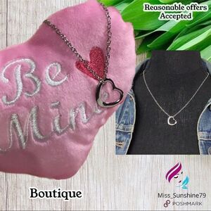 Fashion heart necklace - simply chic & timeless 🥰